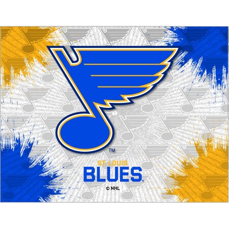 St Louis Blues 15x20 Canvas Wall Art